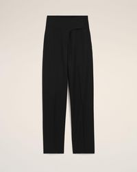 Ami Paris - New Wool Wrapped Belted Trousers - Lyst