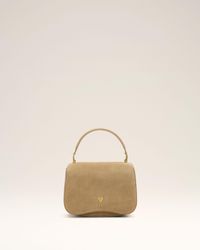 Ami Paris - Cow Leather Top Handle Paris Paris Bag - Lyst
