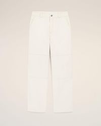 Ami Paris - Cotton Worker Trousers - Lyst