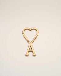 Ami Paris - Aluminium Hook Keyring With Ami De Coeur - Lyst