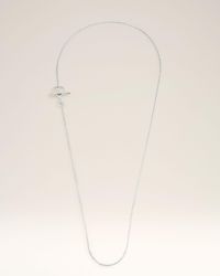Ami Paris - Brass Chain Necklace With Ami De Coeur - Lyst