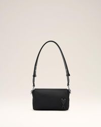 Ami Paris Nylon Canvas Marcel Lunch Box Bag in Natural | Lyst