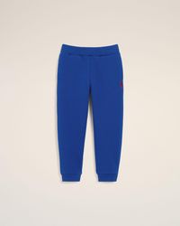 Ami Paris - Cotton Track Pants With Ami De Coeur - Lyst