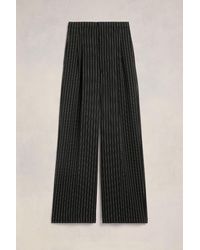 Ami Paris - High Waist Large Trousers - Lyst