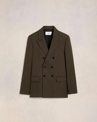 Ami Paris - Double Breasted Jacket - Lyst