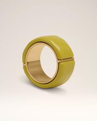 Ami Paris - Brass Hammered Lacquered Ring - Lyst