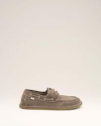 Ami Paris - Cow Leather Boat Shoes - Lyst