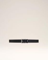 Ami Paris - Cowhide Leather Paris Paris Belt - Lyst