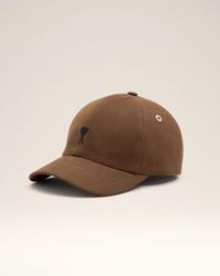 Ami Paris - Cotton Cap With Ami De Coeur - Lyst