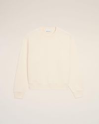 Ami Paris - Cotton Embossed Ami De Coeur Sweatshirt - Lyst