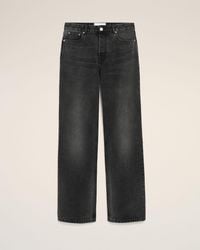 Ami Paris - Cotton Large Fit Jeans - Lyst