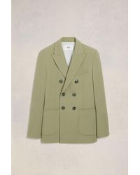 Ami Paris - Double Breasted Jacket - Lyst