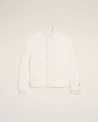 Ami Paris - Nylon Padded Jacket - Lyst
