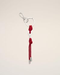 Ami Paris - Metal Charm Keyring With Ami De Coeur - Lyst