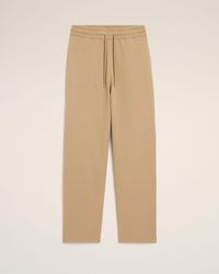 Ami Paris - Cotton Track Pants With Ami De Coeur - Lyst