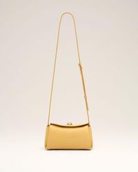 Ami Paris - Mini Cow Leather Carrousel Bag - Lyst