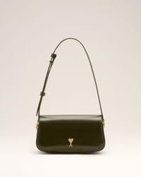 Ami Paris - Cow Leather Shoulder Paris Paris Bag - Lyst
