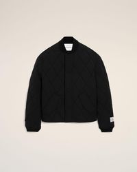 Ami Paris - Nylon Padded Jacket - Lyst
