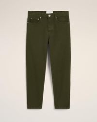 Ami Paris - Cotton Tapered Fit Jeans - Lyst