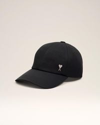 Ami Paris - Nylon Ami De Coeur Stud Cap - Lyst