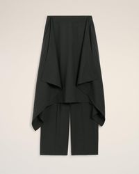 Ami Paris - Wool Skirt Trousers - Lyst