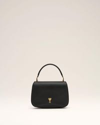 Ami Paris - Cowhide Leather Paris Paris Top Handle Bag - Lyst