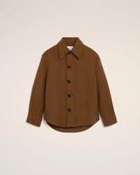 Ami Paris - Wool Buttoned Jacket - Lyst