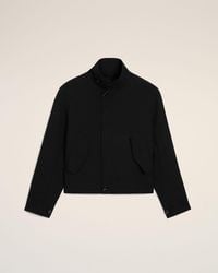 Ami Paris - New Wool Harrington Jacket - Lyst