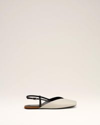 Ami Paris - Leather Slingbacks - Lyst