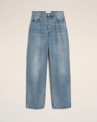 Ami Paris - Baggy-Fit Cotton Jeans - Lyst