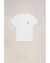 Ami Paris - T-shirt ami de cœur coupe classique - Lyst