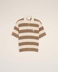 Ami Paris - And Cotton Ami De Coeur Polo - Lyst