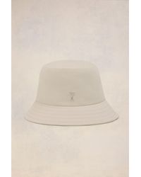Ami Paris - Ami De Coeur Stud Bucket Hat - Lyst