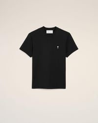 Ami Paris - Cotton Ami De Coeur T-Shirt - Lyst