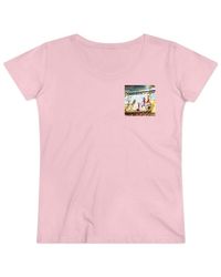 Printify Organic Lover T-shirt - Pink