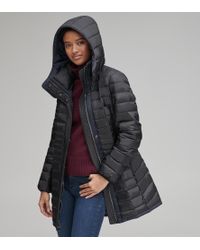 Andrew Marc Marble Lightweight Packable Synthetic Down - Black