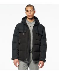 andrew marc men's down jacket