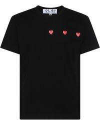 COMME DES GARÇONS PLAY - And Cotton Play T-Shirt - Lyst