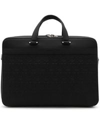 Ferragamo - Leather Business Gancini Top Handle Bag - Lyst