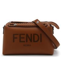 Fendi - Brown Leather By The Way Medium Tote Bag - Lyst