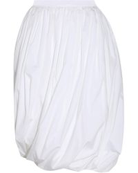 Marni - White Cotton Skirt - Lyst