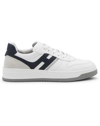 Hogan - White Leather Sneakers - Lyst