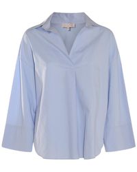Antonelli - Light Blue Cotton Shirt - Lyst