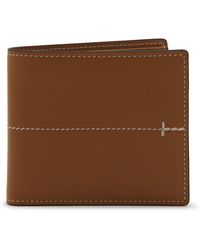 Tod's - Brown Leather Wallet - Lyst