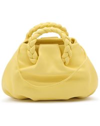 Hereu - Yellow Leather Bombon Handle Bag - Lyst