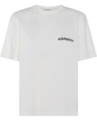 Alessandra Rich - Multicolour Cotton T-shirt - Lyst