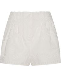 Charo Ruiz - White Cotton Shorts - Lyst