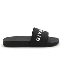 Givenchy - Rubber Logo Sliders - Lyst