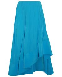 Lanvin - Blue Skirt - Lyst