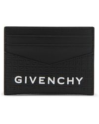 Givenchy - Leather Micro 4g Card Holder - Lyst
